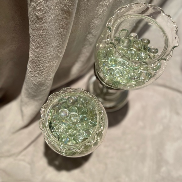 ‼️3/$33‼️ ✨🍶Glass Candle holders🍶✨ - Picture 3 of 5